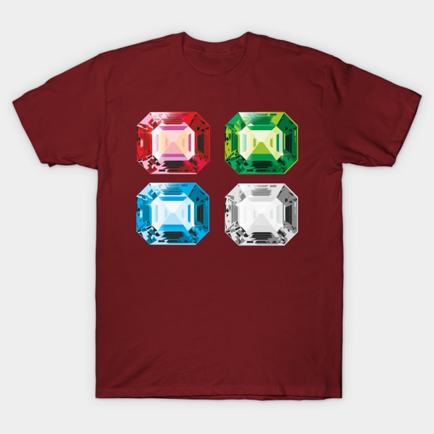 Gem Christals T-Shirt by Mechanik